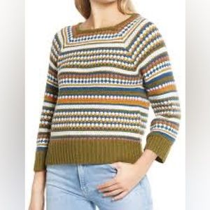 Madewell Beechwood Square Neck Sweater